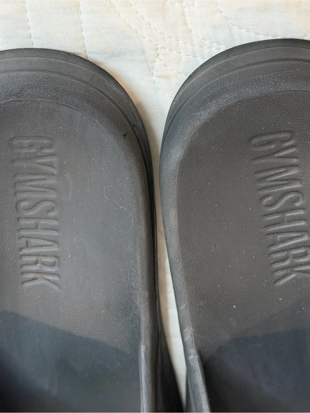 Gymshark Unisex Rest Day Slice Sandals Black Mens 10 Women’s 11 Comfy Shoe